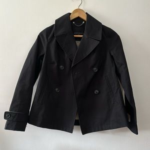 Banana Republic petite XXS crop trench coat